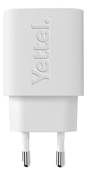 YETTEL Wall charger,30W USB-C,18W USB-A