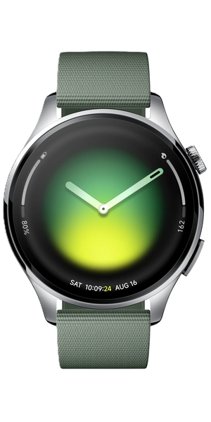 Xiaomi Watch 5, green strap