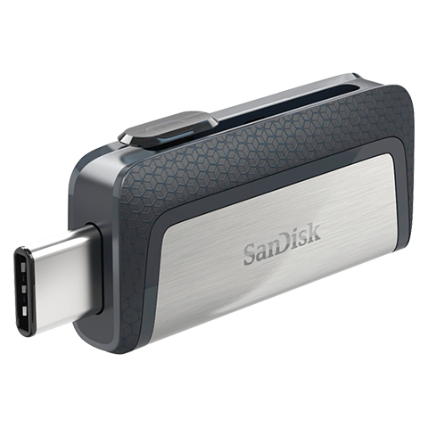 SanDisk DualDrive, Type-C, USB 3.1, 64GB