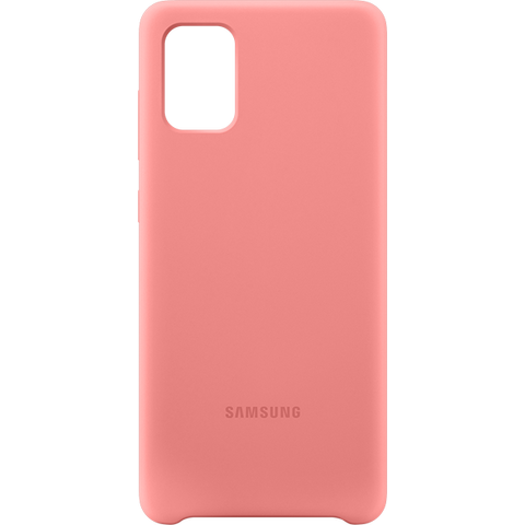 Samsung Galaxy A71 szilikon tok, Pink