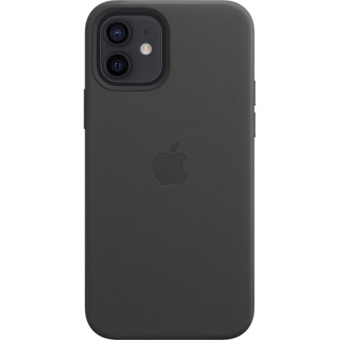 Apple iPhone 12/Pro Leather case,Black