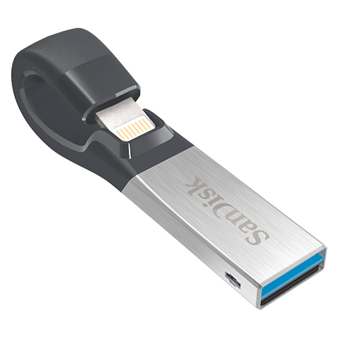 SanDisk iXpand,Lightning - USB 3.0, 32GB