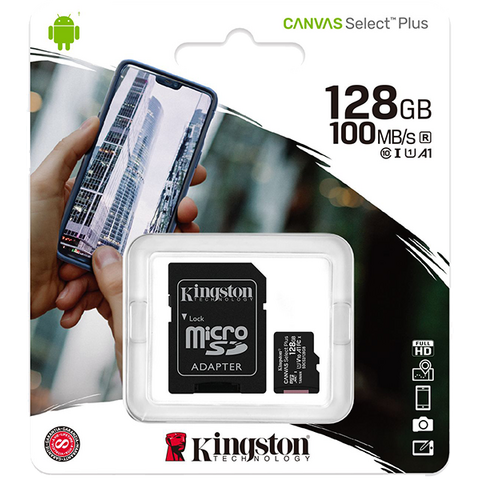 Kingston CS Plus, C10, microSDHC 128GB