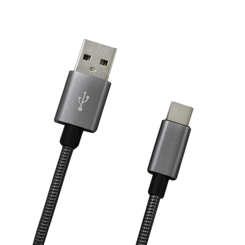MN USB-C - USB-A cable,1m,metal,ECO pack