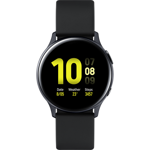 Samsung Watch Active 2, 40 mm, AL,Fekete