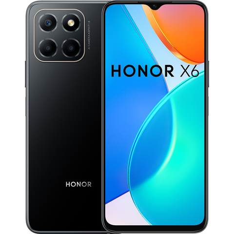 Honor X6 4/64GB DS, black
